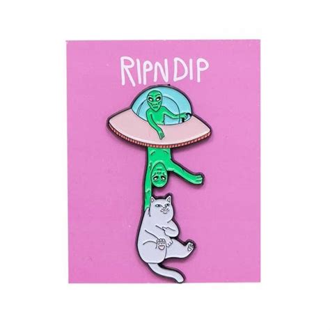 Rip N Dip Abduction Pin Badge 2 X 1 Accessories From Native