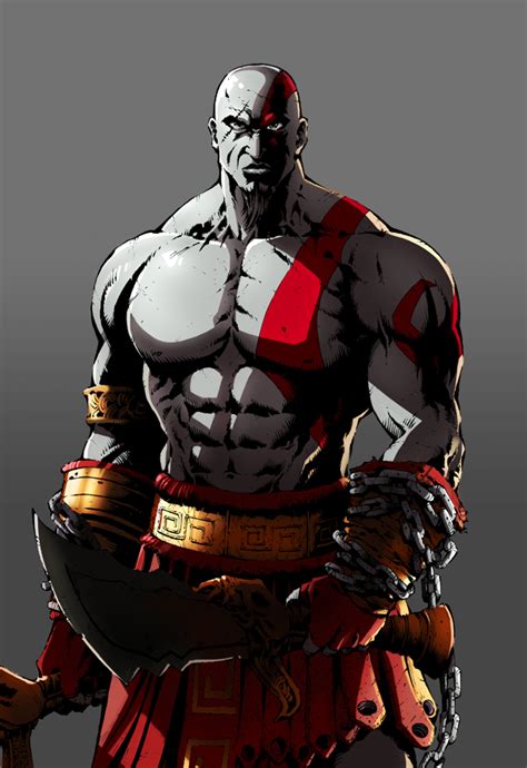 Kratos By Likaspapaya On Deviantart