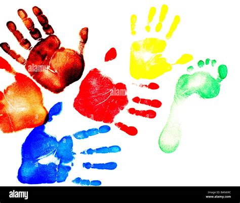 Hand And Foot Prints Hi Res Stock Photography And Images Alamy