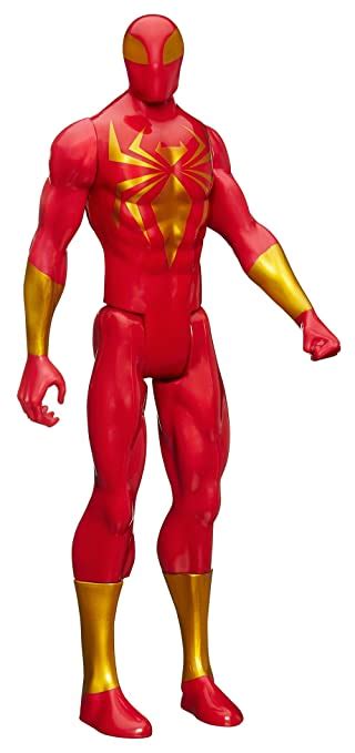 Marvel Ultimate Spiderman Web Warriors Iron Spider Action Figure