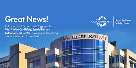 Orlando Health Heart And Vascular Institutes Two Cardiology Groups Merge