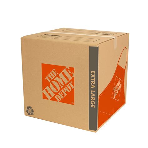 The Home Depot Large Moving Box 22 Inch L X 215 Inch W X 22 Inch D