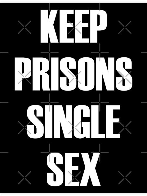 Keep Prisons Single Sex White Text Sticker By Womanation Redbubble
