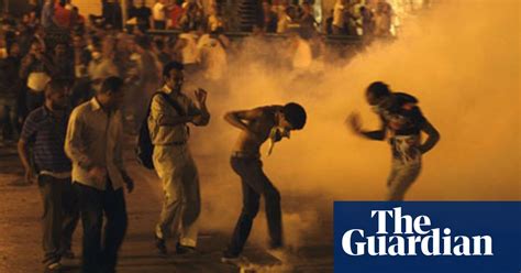 Battle Breaks Out In Tahrir Square Once Again Egypt The Guardian