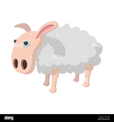 Sheep Cartoon Icon Stock Vector Image And Art Alamy