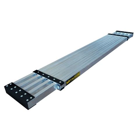 Metaltech 13 Ft Aluminum Telescoping Work Plank With 250 Lb Load