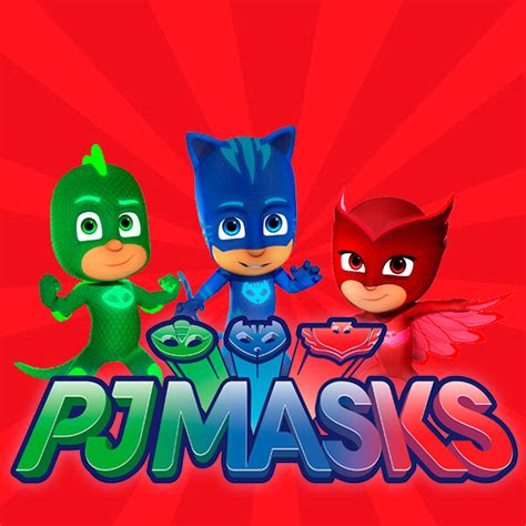 Convite Animado Pj Masks Para Baixar E Editar Grátis Viver Com