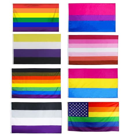 2021 Gay Pride Flag 3x5fts Lgbt Rainbow Flags Banner From Peige 1 44