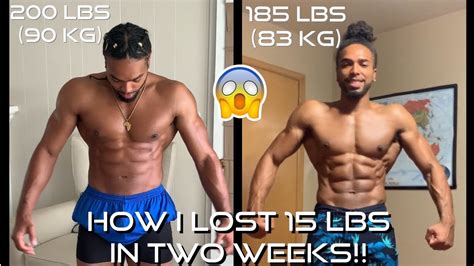 How I Lost 15 Pounds In Just 2 Weeks Youtube