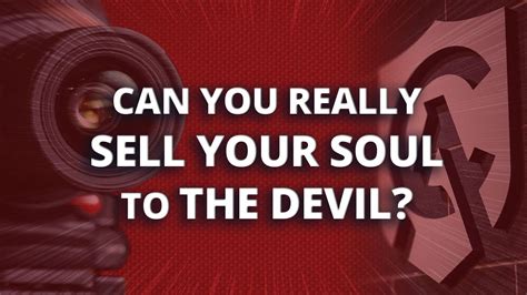 Can You Really Sell Your Soul To The Devil Youtube