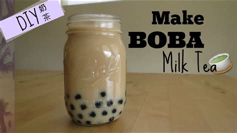 Diy How To Make Boba Milk Tea Fast And Easy Bubble Milk