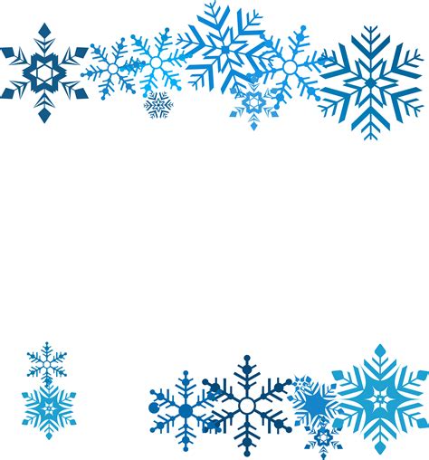 Snowflake Icon Beautiful Blue Snowflake Png Download 21492304