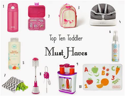 Crazy Love Laughter Top 10 Toddler Must Haves