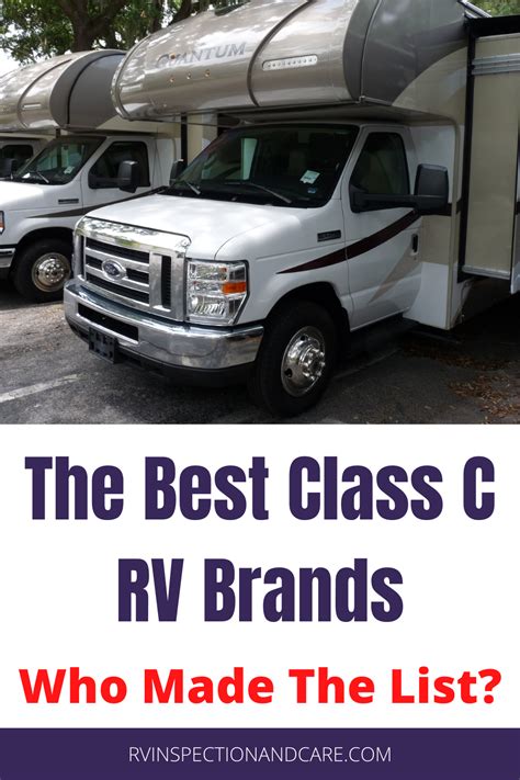 The Best Class C Rv Brands Who Made The List