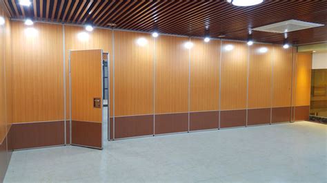 Operable Folding Partition Walls Aluminum Sliding Partition Doors