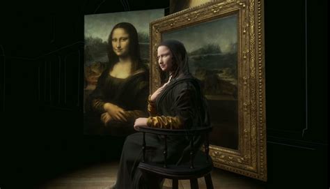 Mona Lisa Vista Como Nunca Antes En La Muestra De Da Vinci En El