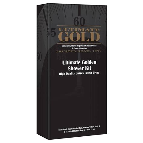 Ultimate Gold High Quality Unisex Fetish Urine Ultimate Golden Shower Kit Vaping Elements