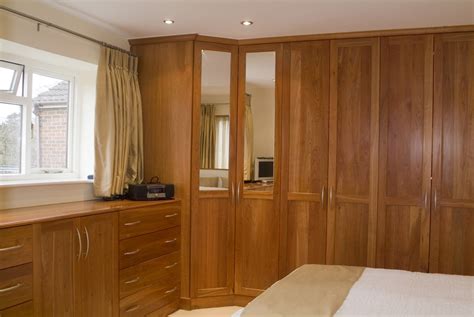 Maximise storage with these clever corner cupboards for bedrooms. Fitted Bedroom Furniture