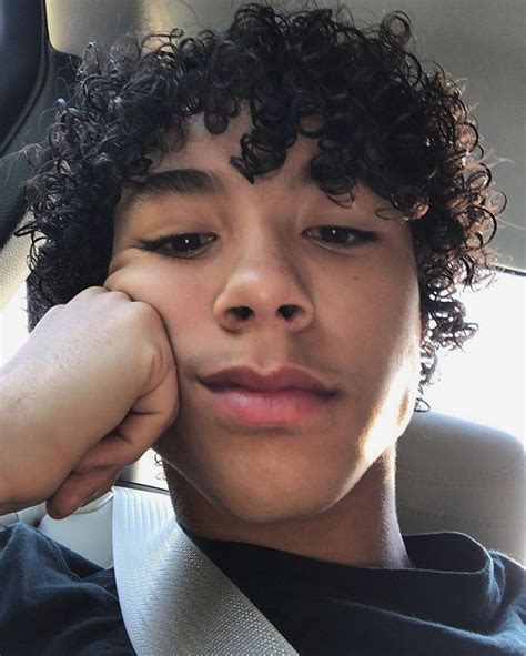 Instagram Teenage Curly Hair Cute Light Skin Boys 8f8