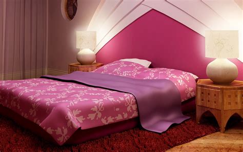 Wallpaper Bed Bedroom Bright Modernism Floor 1920x1200