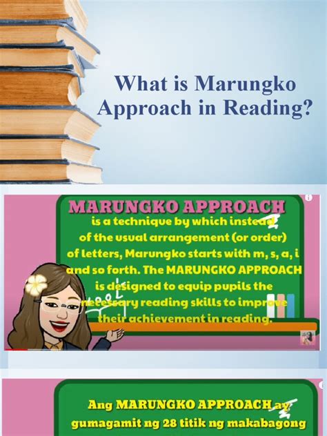What Is Marungko Approach In Reading Pdf