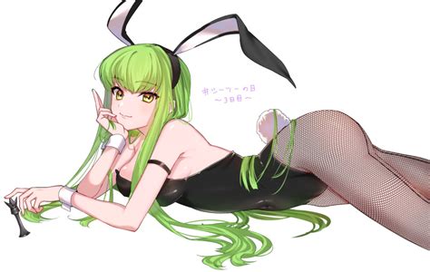 Rule 34 1girls Big Ass Breasts Bunny Ears Bunnysuit Cc Code Geass Female Female Focus Female