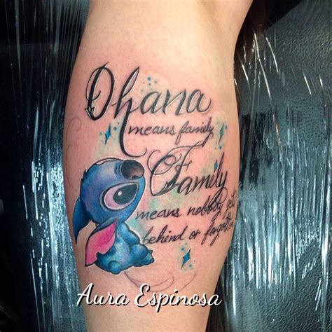 Top More Than 64 Stitch Ohana Tattoo Super Hot Incdgdbentre
