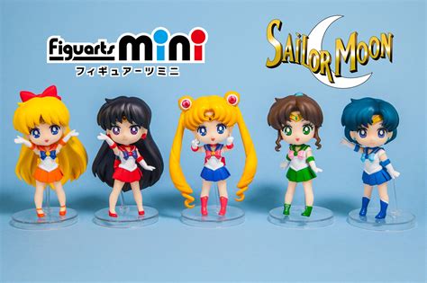 Recensione Sailor Moon Figuarts Mini Toy Figures By Bandai Complete