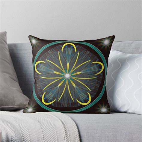Centred Throw Pillow For Sale By Pam Amos Throw Pillows Pillow Sale Fractal Design