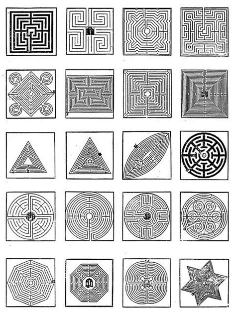 Four343 Designs Of Labyrinth Gardens Labyrinth Design Labyrinth