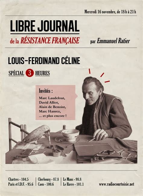 Le Petit CÉlinien Louis Ferdinand Céline Sur Radio Courtoisie