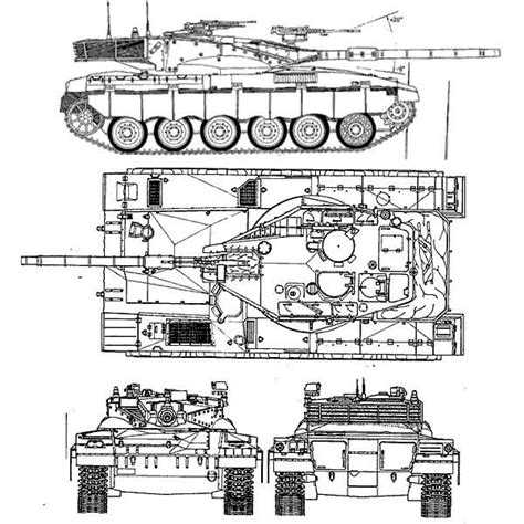 Merkava Tank Layout