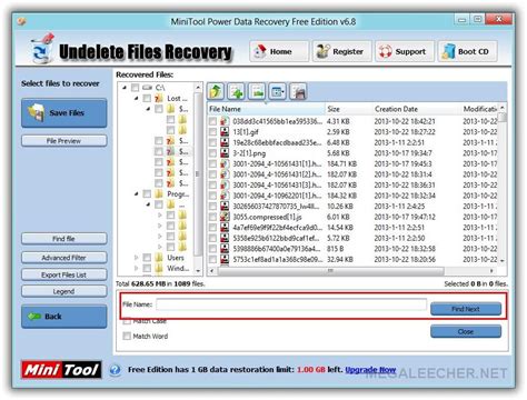 Review of MiniTool Power Data Recovery Free Edition | Megaleecher.Net