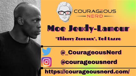 Moe Jeudy Lamour On Playing Thierry Zoreaux In Apple Tv Comedy Ted Lasso Youtube