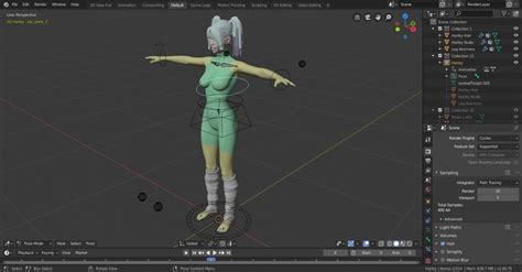 Character Nude Girl 3D Model In Woman 3DExport