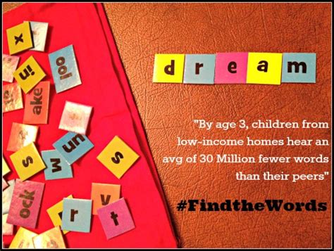 To Dream Helping Save The Children One Word At A Time Findthewords