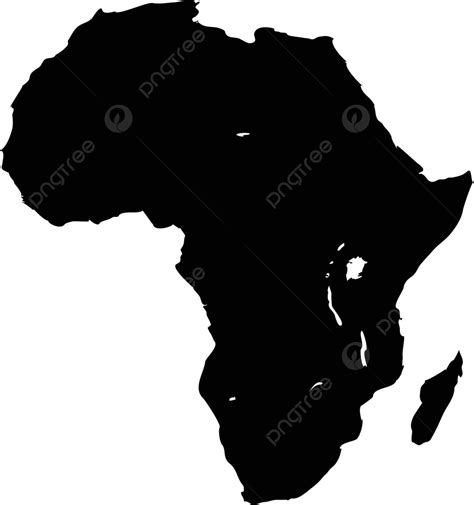 Outline Of Africa Vector Graphic Maps Photo Vector Graphic Maps Png