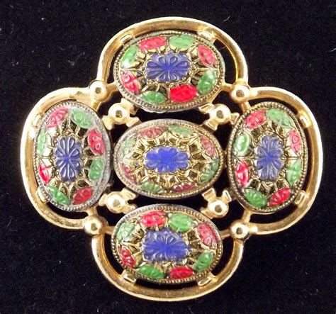Vintage Sarah Coventry Light Of The East Brooch Pins Brooches