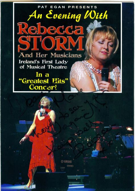 Its Pure Entertainment Rebecca Storm The Greatest Hits Tour