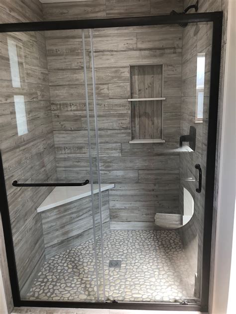 Wood Shower Floor Tile Flooring Designs