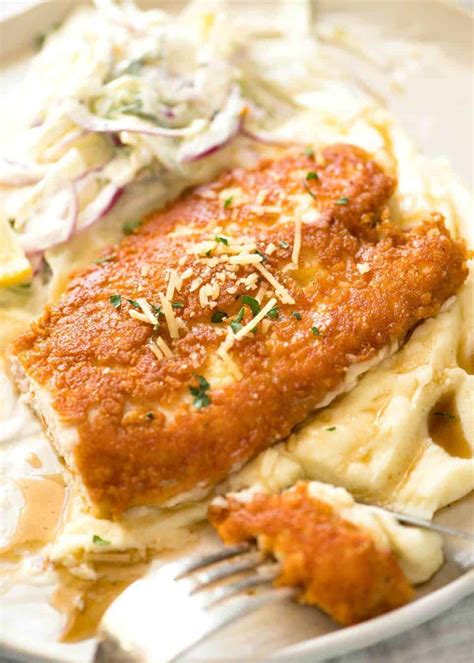 Maybe you would like to learn more about one of these? Crispy Parmesan Crusted Chicken Breast | RecipeTin Eats