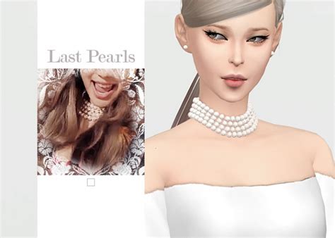 Last Pearls Necklace At Waekey Sims 4 Updates