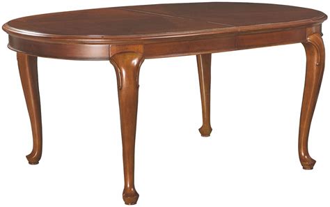 Cherry Grove Classic Antique Extendable Cherry Oval Leg Dining Table