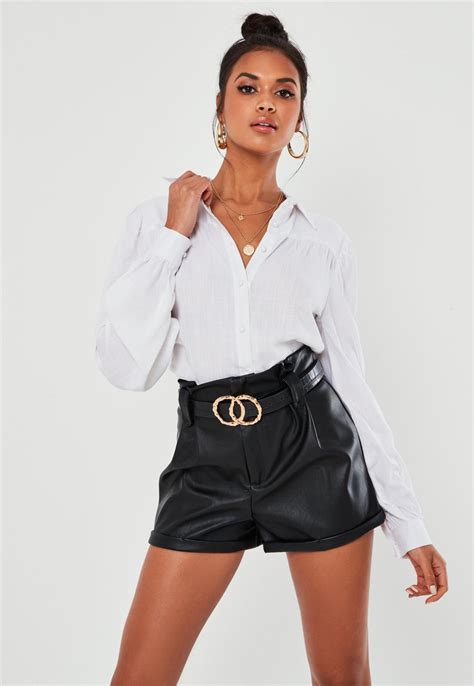 White Cheesecloth Cropped Shirt | Missguided