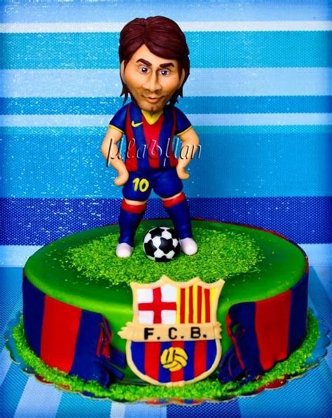 Leo Messi Cake Cake By Mladman Cakesdecor Football Cake Cake