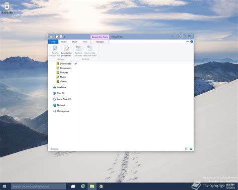Windows 10 Build 10036 Screenshots