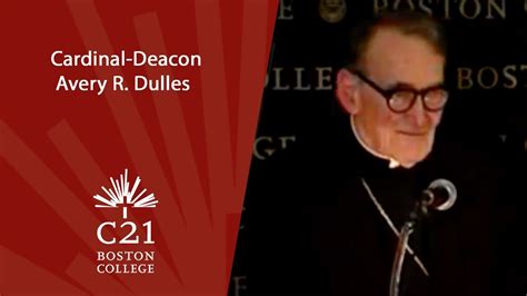 The Faith That The Church Hands On Cardinal Deacon Avery R Dulles
