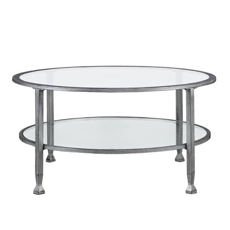Jumpluff Metalglass Round Coffee Table