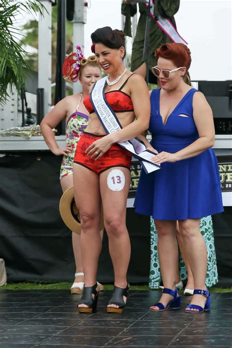 Bathing Beauties Show Off At Annual Galveston Contest