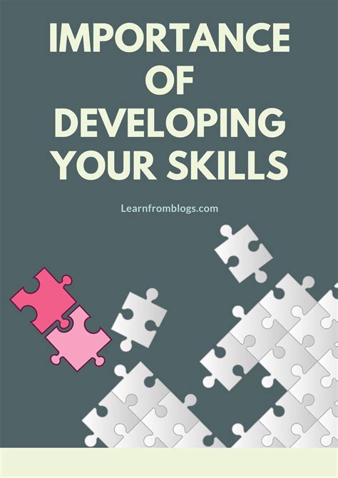 Importance of developing your skills | Skills, Interpersonal skills ...